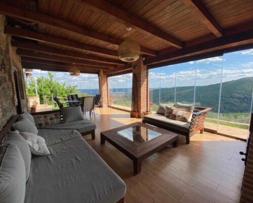 cabanas en avila casa rural olivar 2